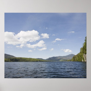 USA, New York Staat, Adirondack Mountains, Lake 2 Poster