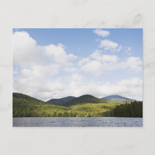 USA, New York Staat, Adirondack Mountains, Lake Postkarte (Vorderseite)