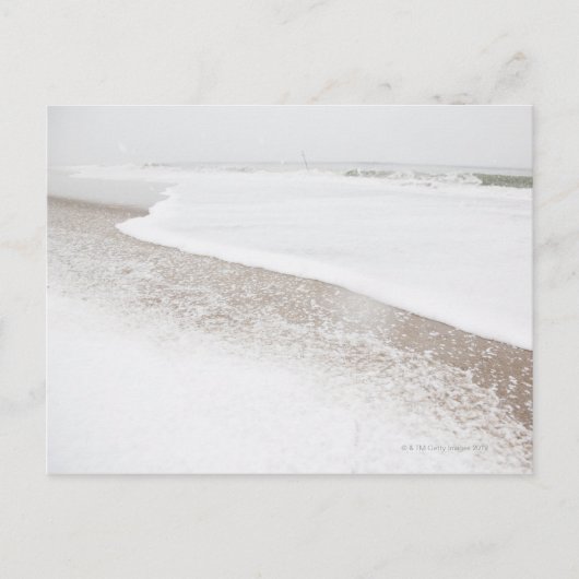 USA, New York Staat, Rockaway Beach, Beach in Postkarte (Vorderseite)