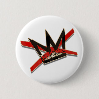USA No Kings Protest-Typografie-Statement Button