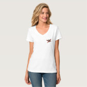 USA No Kings Protest-Typografie-Statement T-Shirt (Vorderseite Vollansicht)