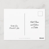 USA-Nordkorea-Treffen in Singapur Postkarte (Rückseite)