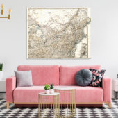 USA nordöstlich Leinwanddruck (Insitu (Wohnzimmer))