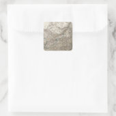 USA nordöstlich Quadratischer Aufkleber (Tasche)