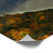 USA, North Carolina, Great Smoky Mountains. Poster (Ecke)