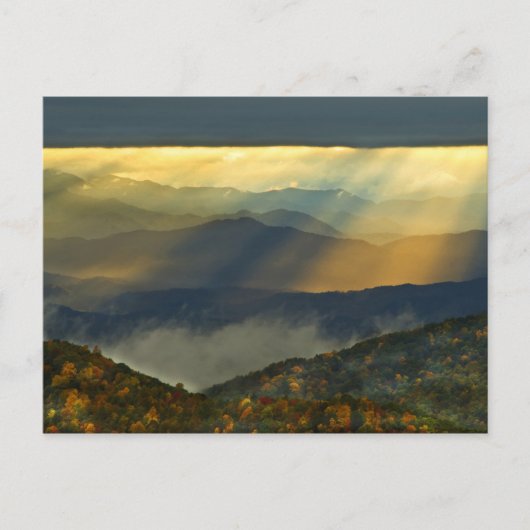 USA, North Carolina, Great Smoky Mountains. Postkarte (Vorderseite)