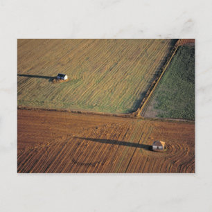 USA, North Dakota, Washburn. Spätere Auswerfen von Postkarte