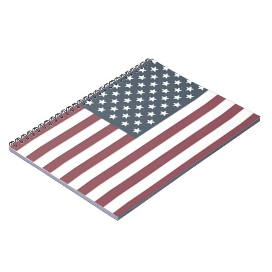 USA Notebook American Flag Journal Planner Notizblock (Linke Seite)