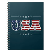 USA-Notebook Notizblock (Vorderseite)
