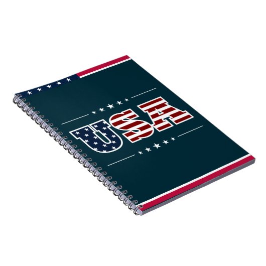 USA-Notebook Notizblock (Rechte Seite)