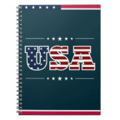 USA-Notebook Notizblock (Vorderseite)