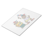 USA. NOTIZBLOCK (angewinkelt)