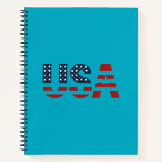 USA. NOTIZBLOCK (Vorderseite)