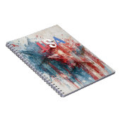 USA Notizbuch Notizblock (Rechte Seite)