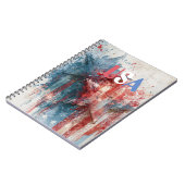 USA Notizbuch Notizblock (Linke Seite)