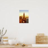 USA NYC Empire State Gebäude Poster (Küche)
