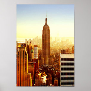 USA NYC Empire State Gebäude Poster