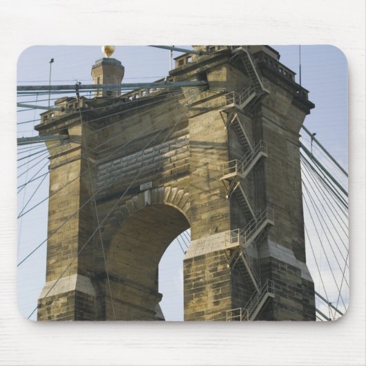USA, Ohio, Cincinnati: Roebling Mousepad (Vorne)