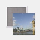 USA, Ohio, Cincinnati: Roebling Suspension 2 Magnet (Vorderseite/Rückseite)