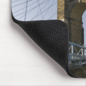 USA, Ohio, Cincinnati: Roebling Suspension 3 Mousepad (Ecke)