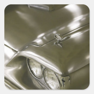 USA, Ohio, Cleveland: Western-Reserve historisch Quadratischer Aufkleber