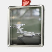 USA, Ohio, Dayton: Amerikas Packard Museum Silbernes Ornament (Links)
