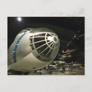 USA, Ohio, Dayton: US Air Force Museum und Postkarte