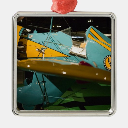 USA, Ohio, Dayton: US-Luftwaffe Museum und 2 Silbernes Ornament (Vorne)