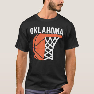 USA Oklahoma Basketball Staat net graphic sports T-Shirt
