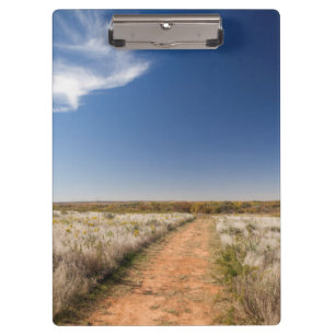 USA, Oklahoma, Black Kettle National Grasslands Klemmbrett