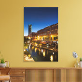 USA, Oklahoma, Oklahoma City, Bricktown Leinwanddruck (Insitu (Wohnzimmer))