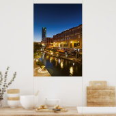 USA, Oklahoma, Oklahoma City, Bricktown Poster (Küche)