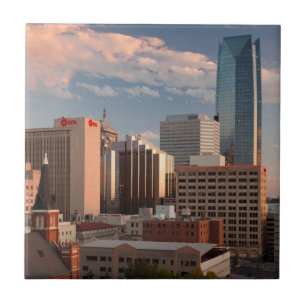 USA, Oklahoma, Oklahoma City, Elevated City Fliese