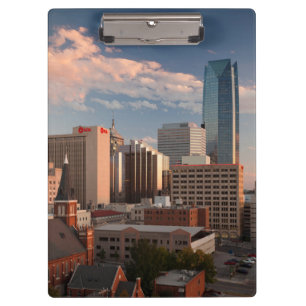 USA, Oklahoma, Oklahoma City, Elevated City Klemmbrett