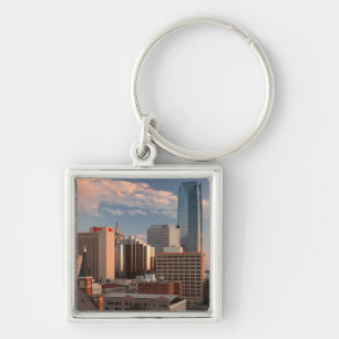 USA, Oklahoma, Oklahoma City, Elevated City Schlüsselanhänger
