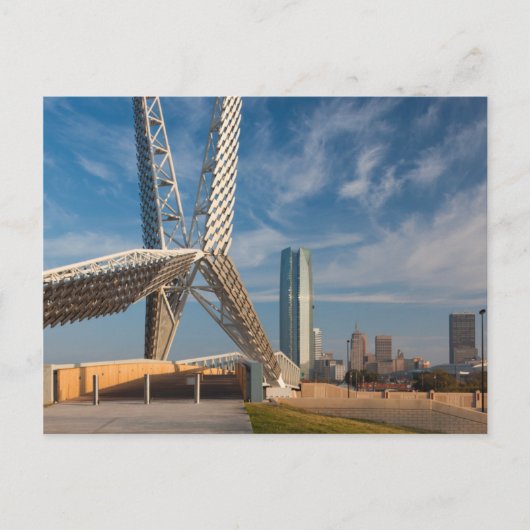 USA, Oklahoma, Oklahoma City, Skydance Postkarte (Vorderseite)