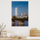 USA, Oklahoma, Oklahoma City, Skyline Poster (Küche)