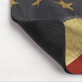USA Old Flag Computer Mouse Pad Mousepad (Ecke)