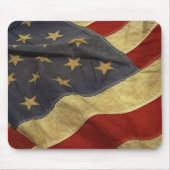 USA Old Flag Computer Mouse Pad Mousepad (Vorne)