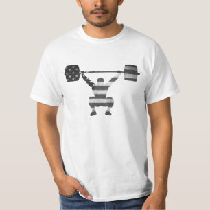 USA-olympisches anhebendes MonoT-Shirt T-Shirt