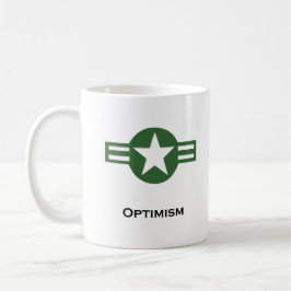 USA Optimism Green Kaffeetasse