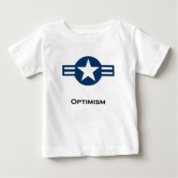 USA Optimismus blue