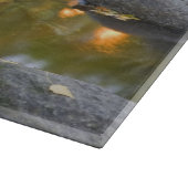 USA, Oregon, Ashland, Lithia Park.Herbst Schneidebrett (Ecke)