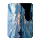 USA, Oregon, Bandon Beach. Seagull auf Felsen Magnet (Vertikal)