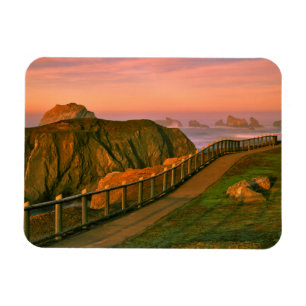 USA, Oregon, Bandon. Von Trail aus sichtbare Felse Magnet
