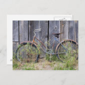 USA, Oregon, Bend. A dilapidated old bike Postkarte (Vorne/Hinten)