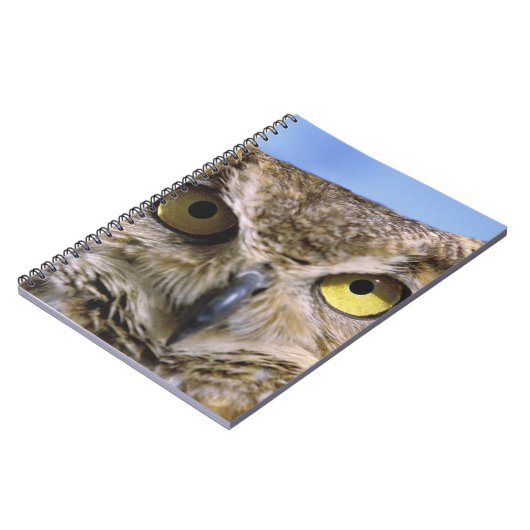 USA, Oregon, Bend. Große Hornhühner sind häufig Notizblock (Linke Seite)