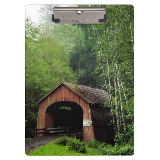 USA, Oregon. Brücke über Nordgabel Klemmbrett (Vorderseite)