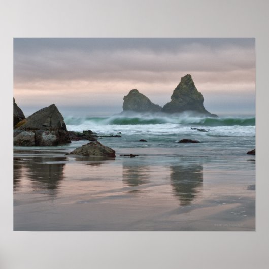 USA, Oregon, Bullards Beach Poster (Vorne)