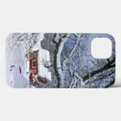 USA, Oregon, Clackamas County. Frischer Schnee Case-Mate iPhone Hülle (Rückseite (Horizontal))